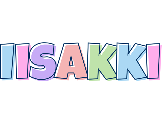 Iisakki pastel logo
