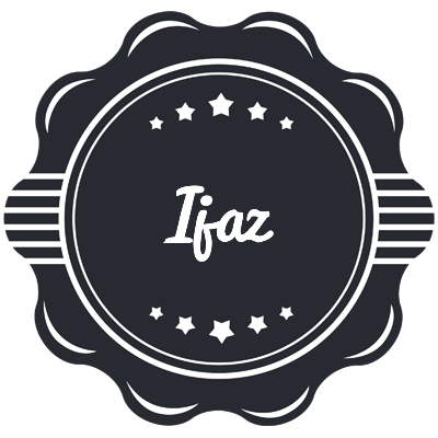 Ijaz badge logo