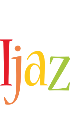 Ijaz birthday logo