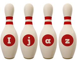 Ijaz bowling-pin logo