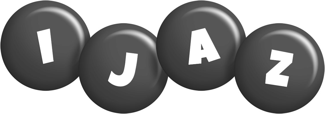 Ijaz candy-black logo