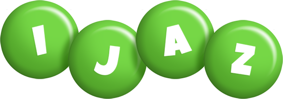 Ijaz candy-green logo