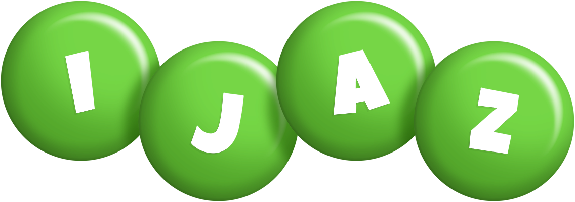 Ijaz candy-green logo