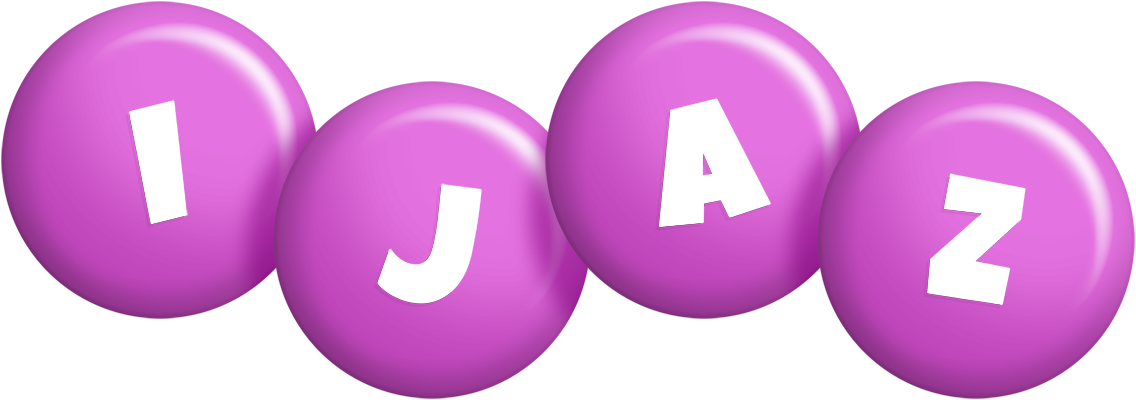 Ijaz candy-purple logo