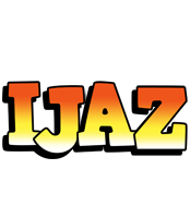 Ijaz sunset logo