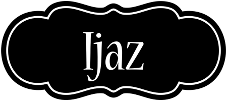 Ijaz welcome logo