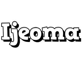 Ijeoma snowing logo