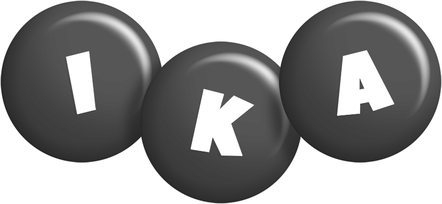 Ika candy-black logo