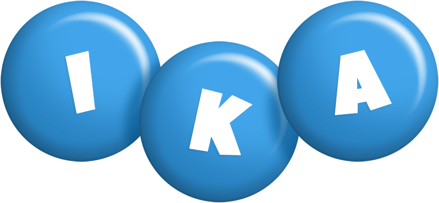 Ika candy-blue logo