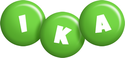 Ika candy-green logo