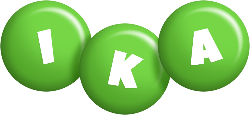 Ika candy-green logo
