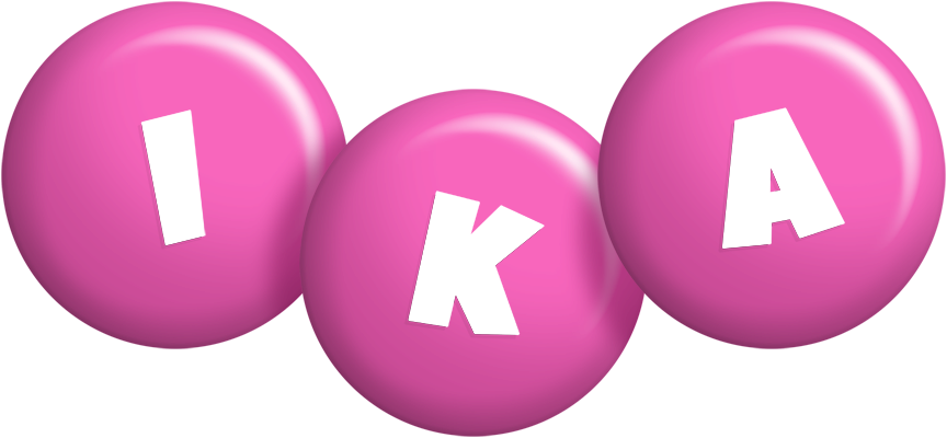 Ika candy-pink logo