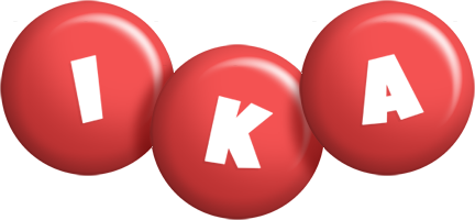 Ika candy-red logo
