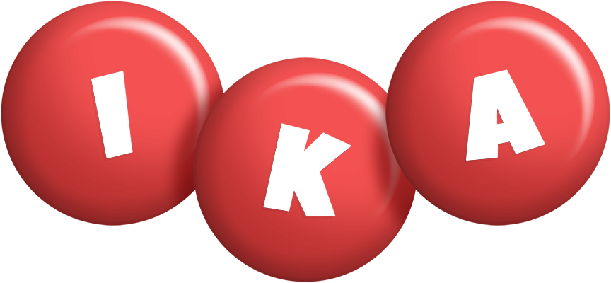 Ika candy-red logo