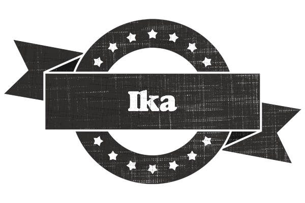 Ika grunge logo