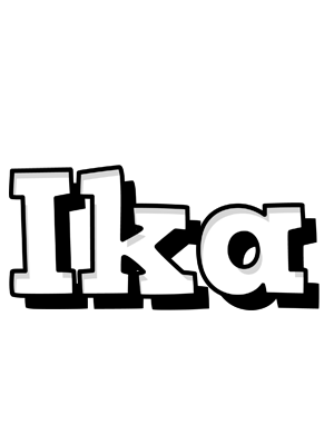 Ika snowing logo