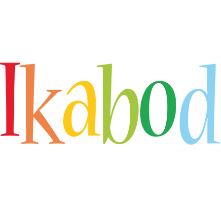 Ikabod birthday logo