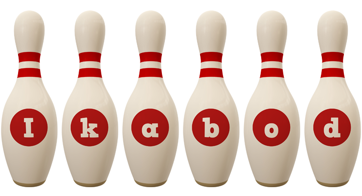 Ikabod bowling-pin logo
