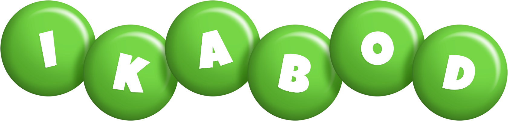 Ikabod candy-green logo