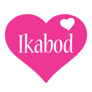 Ikabod love-heart logo