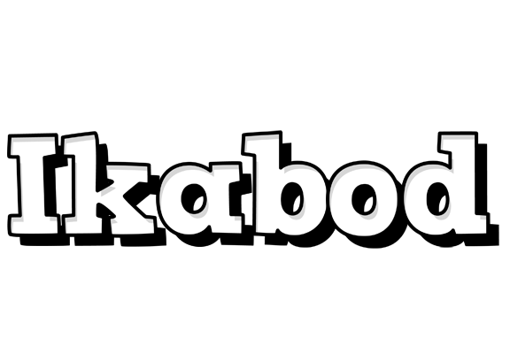 Ikabod snowing logo