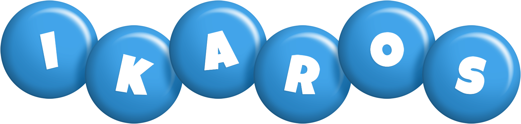 Ikaros candy-blue logo