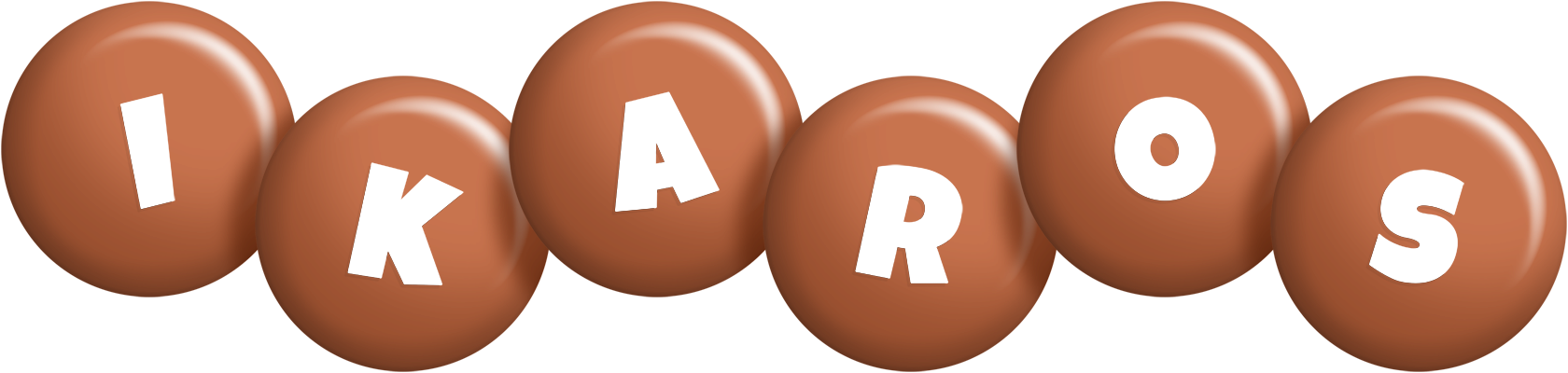 Ikaros candy-brown logo