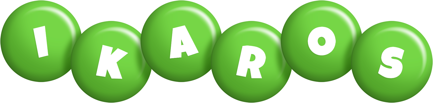 Ikaros candy-green logo