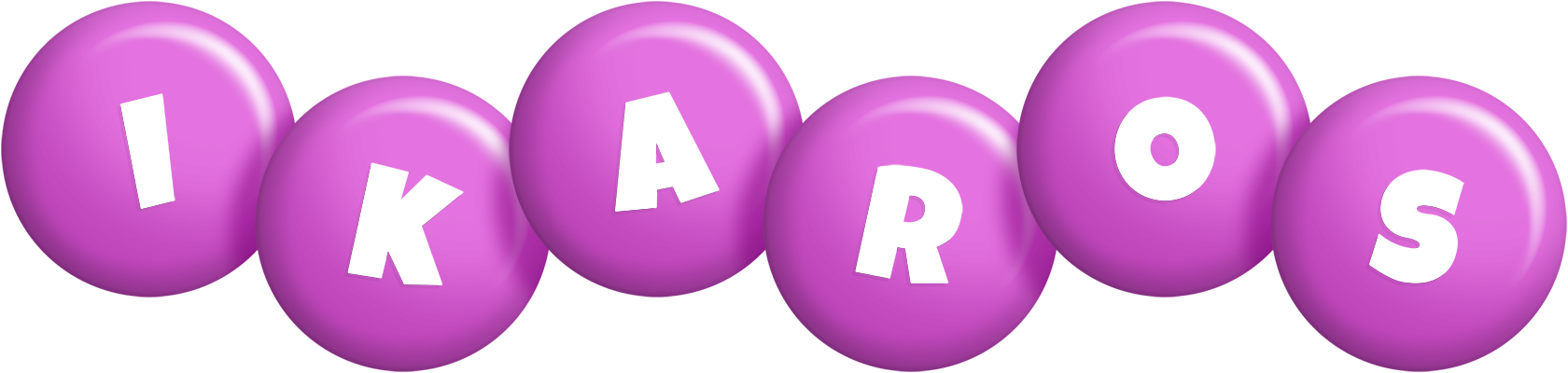 Ikaros candy-purple logo