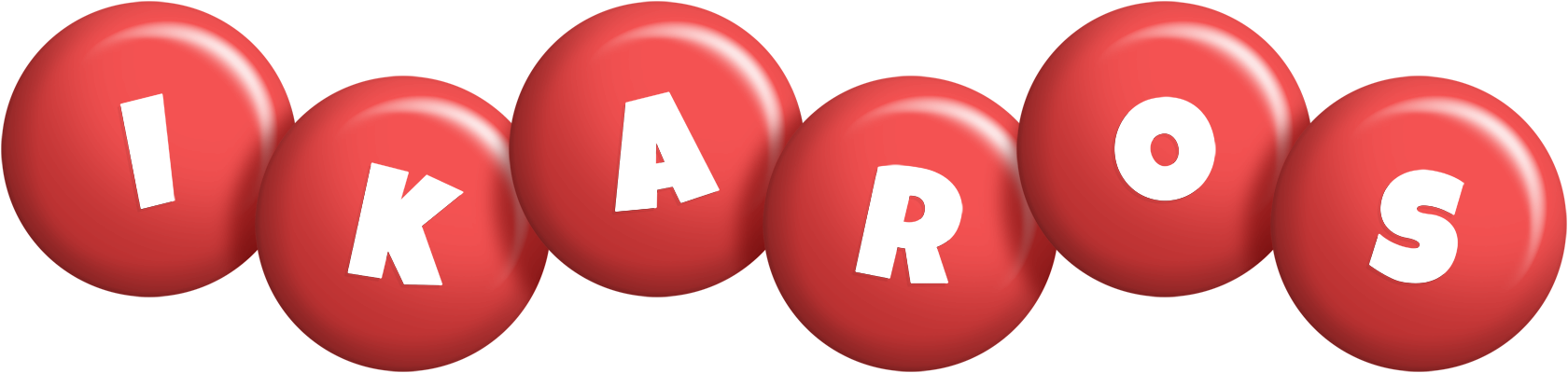 Ikaros candy-red logo