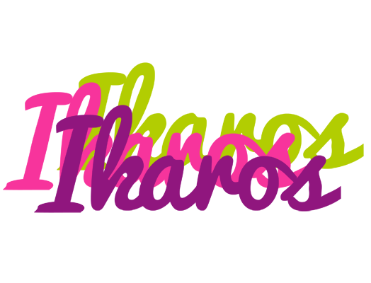 Ikaros flowers logo
