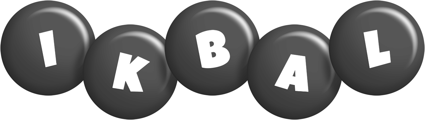 Ikbal candy-black logo
