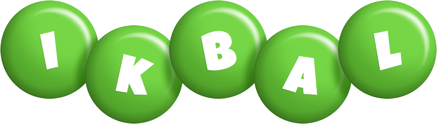 Ikbal candy-green logo