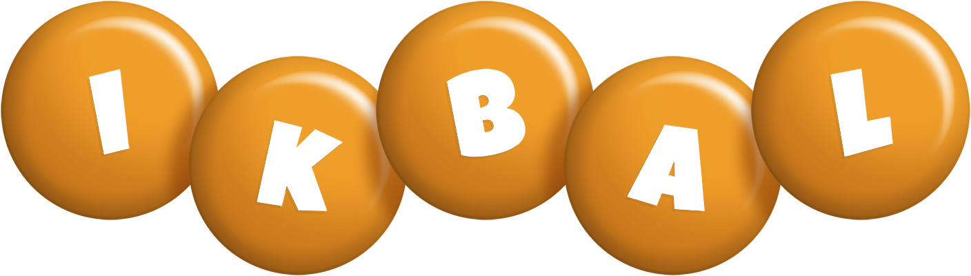 Ikbal candy-orange logo