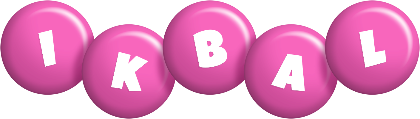 Ikbal candy-pink logo