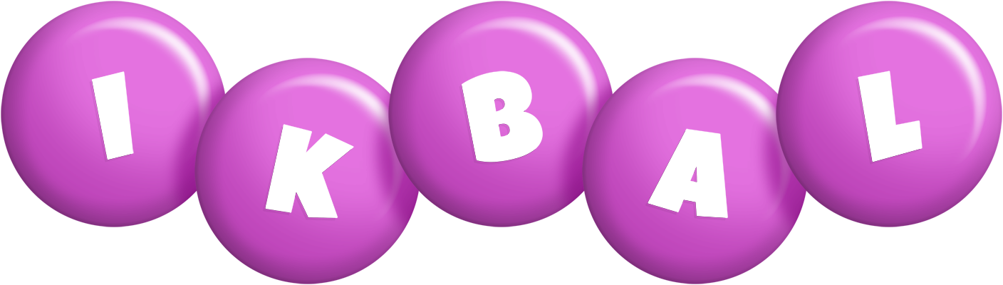 Ikbal candy-purple logo