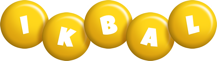 Ikbal candy-yellow logo