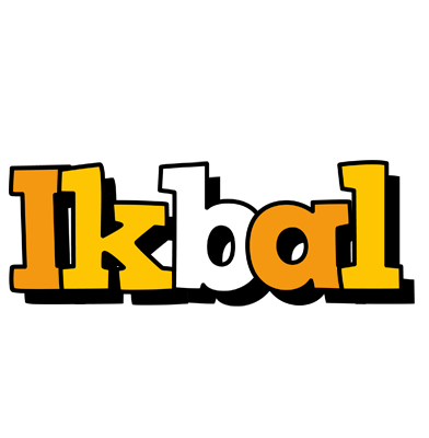 Ikbal cartoon logo
