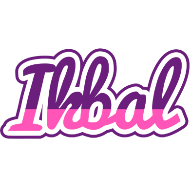 Ikbal cheerful logo