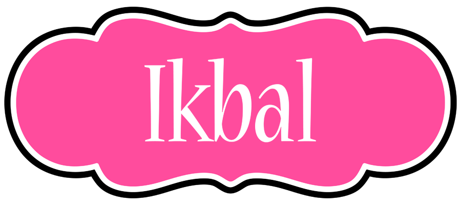 Ikbal invitation logo