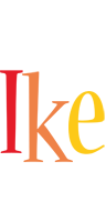 Ike birthday logo