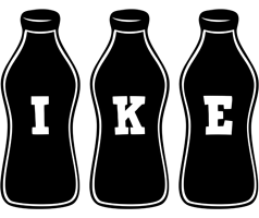 Ike bottle logo