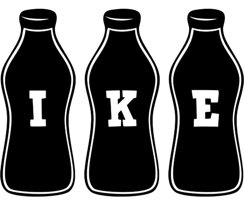 Ike bottle logo