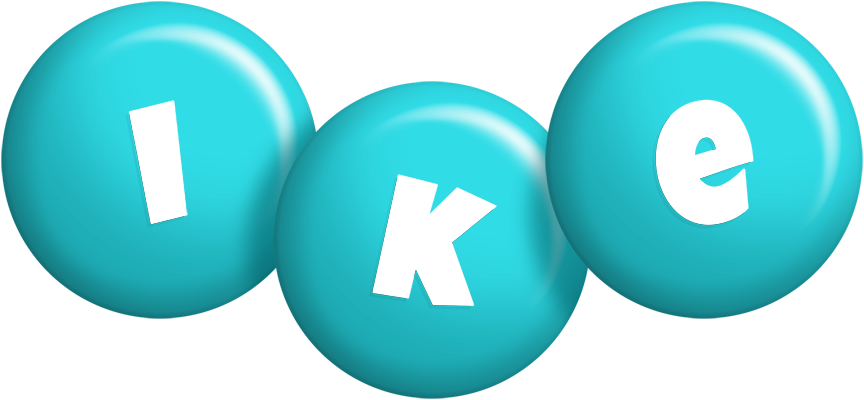 Ike candy-azur logo