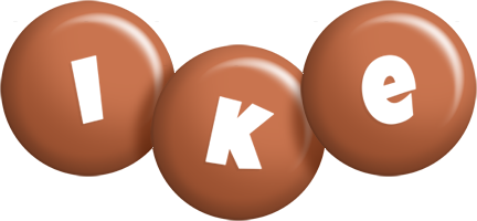 Ike candy-brown logo