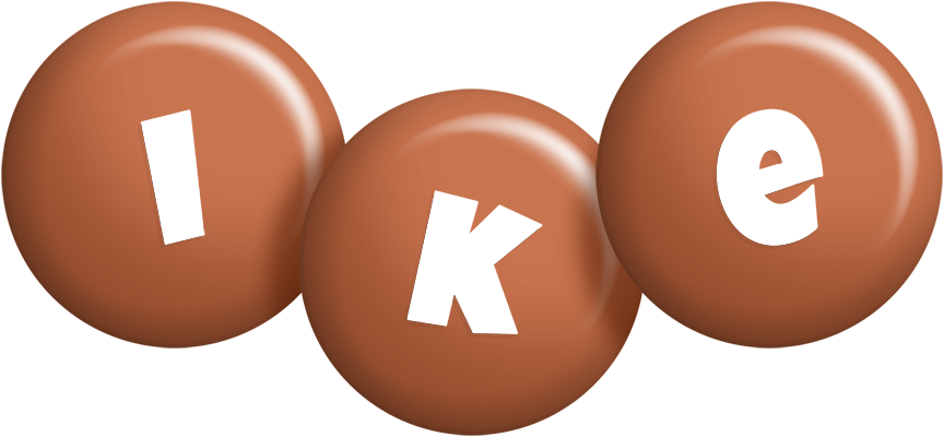 Ike candy-brown logo