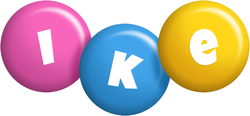 Ike candy logo