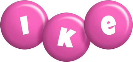 Ike candy-pink logo