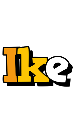 Ike cartoon logo