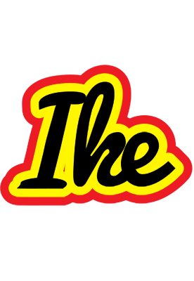 Ike flaming logo